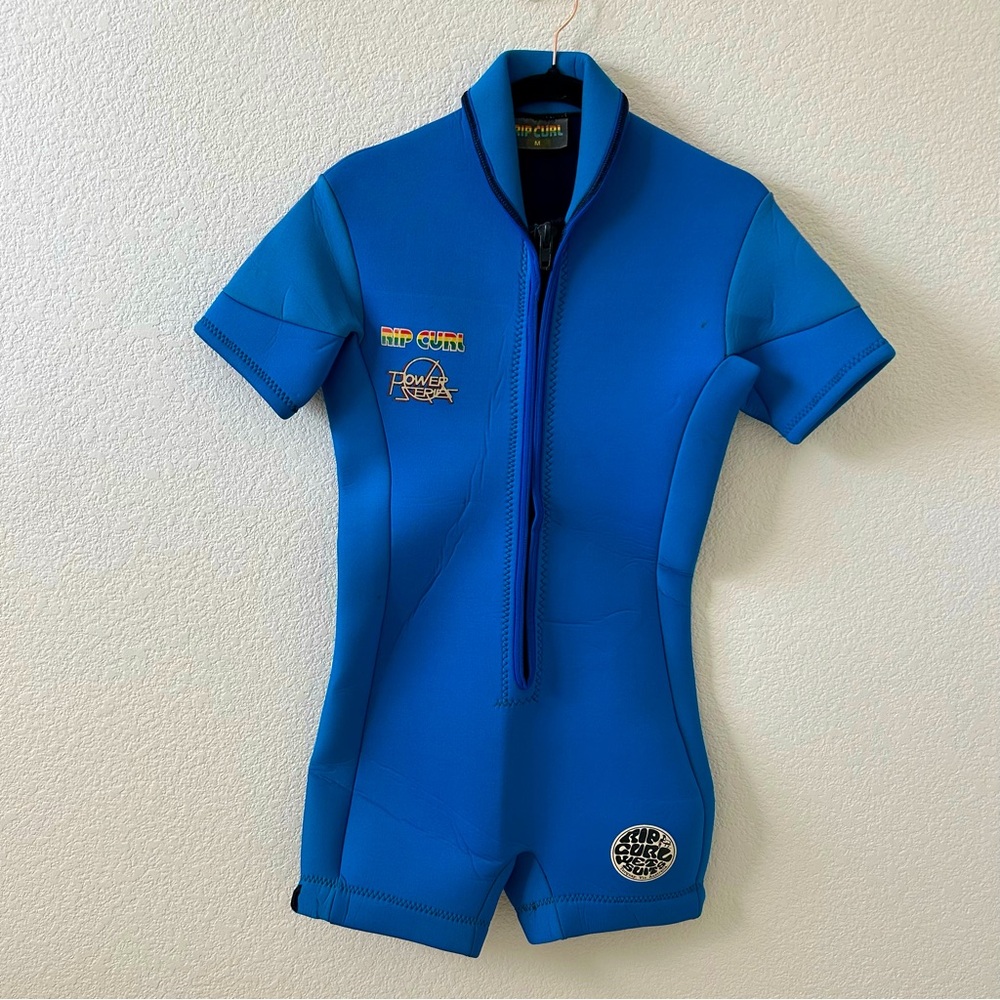 Rip Curl Kids Blue Short Sleeve Rashguard